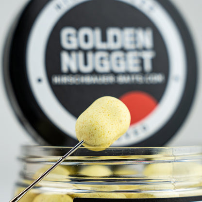 "Hochwertiges Material - Golden Nugget Dumbbell aus langlebigem Edelstahl gefertigt