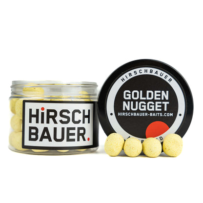 Ergonomisches Popup-Design - Golden Nugget Dumbbell mit 15mm Durchmesser Fäniger popups gelb