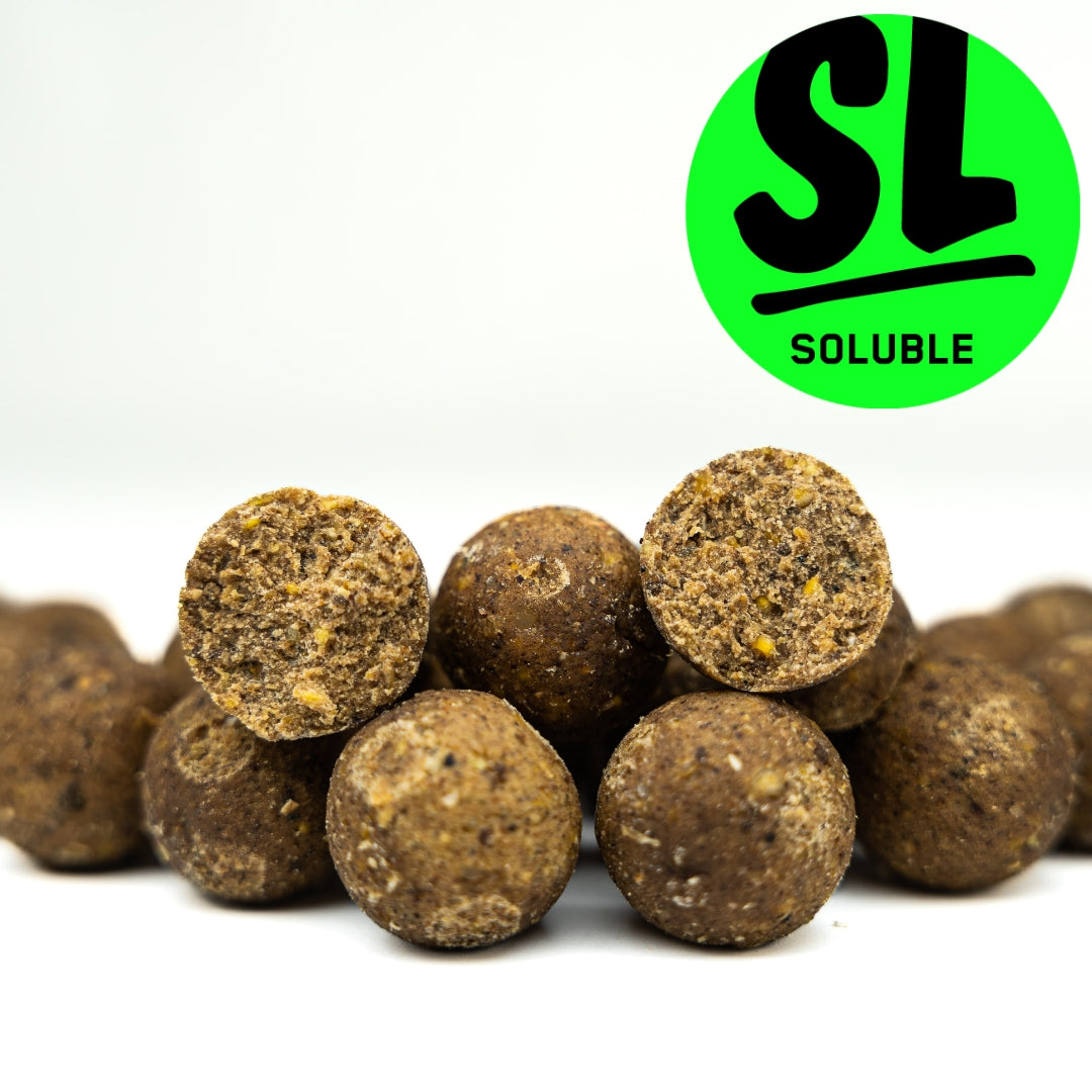 Unsere Soluble MEGA Bait Pack Black Range Boilies sind mit den besten Zutaten hergestellt, um sicherzustellen, dass Sie einen großartigen Fang machen